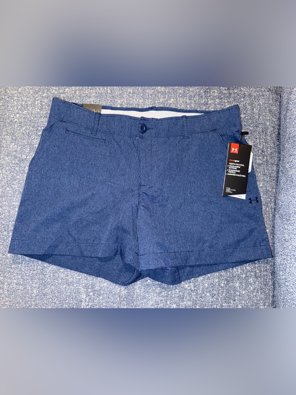 Under Armour Heat Gear women’s shorts, size 8, NWT